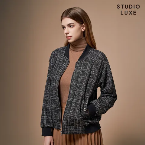[ ★트위드자켓 초특가★]스튜디오럭스 니팅 집업자켓