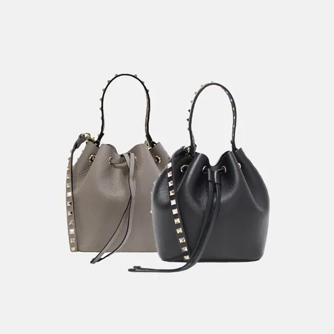 (발렌티노) 락스터드 버킷 크로스백(B0L31)