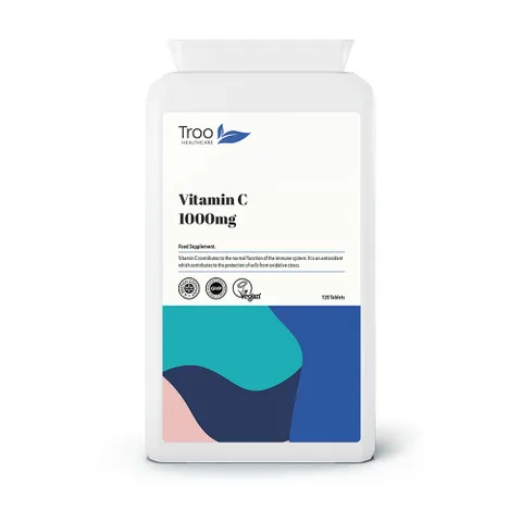 [[해외직구]][해외직구]트루헬스케어 비타민C 1000mg 120정/ Troo Healthcare Vitamin C
