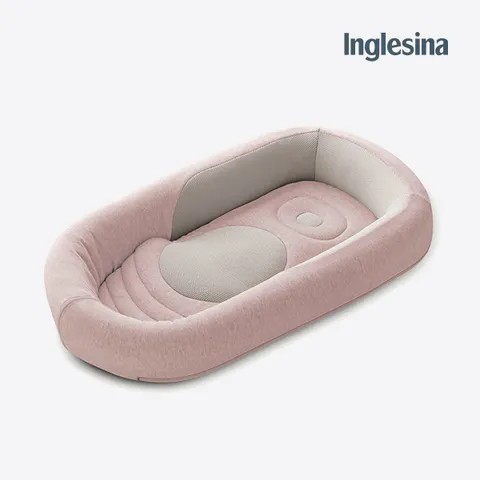 [잉글레시나] 웰컴팟 베이비네스트 (휴대용아기침대 신생아쿠션) 델리케이트 핑크