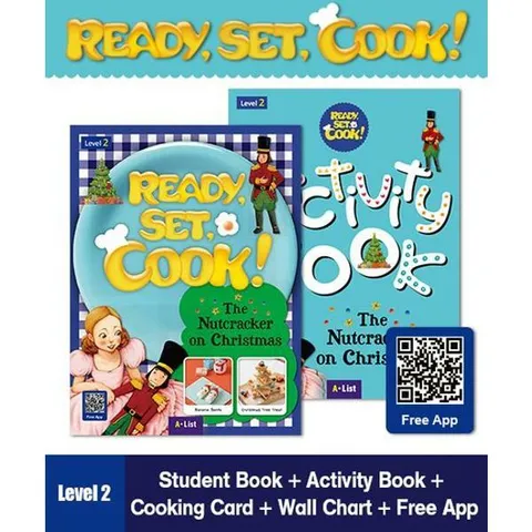 [A List] Pack-Ready, Set, Cook! 2 - The Nutcracker on Christmas SB+WB (with App QR+Wall Chart+Cookin