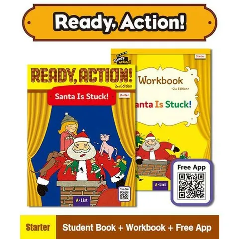 [A List] Ready Action Starter - Santa Is Stuck! SB+WB (with App)