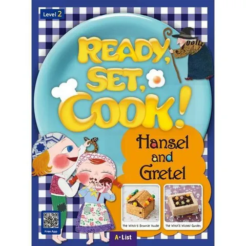 [A List] Ready, Set, Cook! Level 2 - Hansel and Gretel SB+WB (with QR)