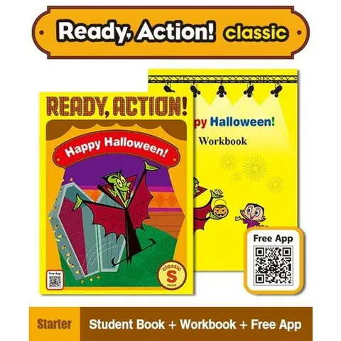 [A List] Ready Action Classic Starter  - Happy Halloween! SB+WB (with App)