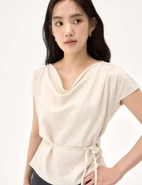 [현대백화점] [로엠]카울넥 블라우스_RMBLF49RT2