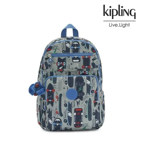 [현대백화점] 키플링 이미스 EMEES 스케이트 프린트 - 신학기 백팩 KKDBA11 SKPR +할인쿠폰