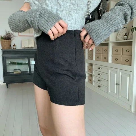 [하프클럽/다잇템]여자 클럽룩 핫팬츠 2부 반하이 보온 반바지