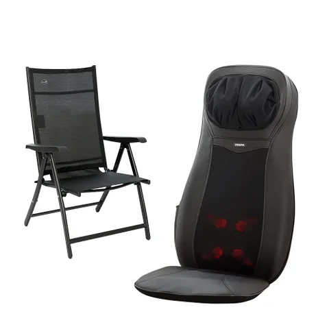 [제스파] 파워바디밸런스 등허리 의자형 안마기+의자세트 ZP745CH