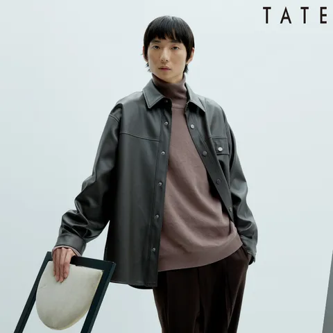 [N][테이트] 남성오버핏레더자켓_KABW9MGJ020