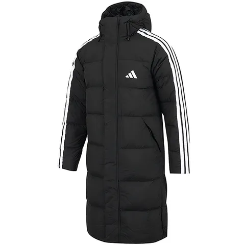 [정품] 아디다스 3-스트라이프 레귤러 핏 롱 다운 코트 (JZ8731) +할인쿠폰