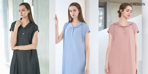 [크레송] 썸머 후디 원피스 1종