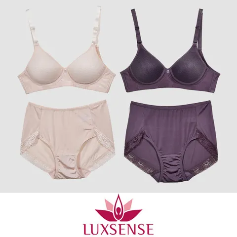 노아모드 쾌적한 인견 심플 베이직 노와이어 몰드 A컵 브라 팬티 세트 여성브라팬티세트