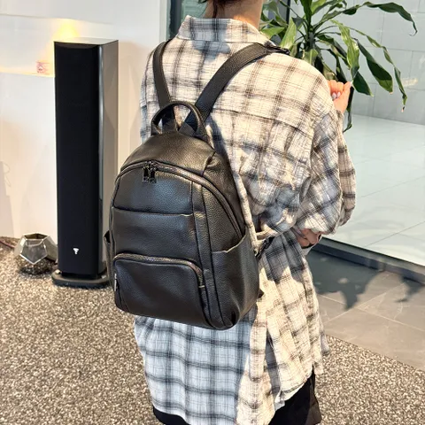 여성용 고급 소가죽 출근 미니백팩 딱 좋은사이즈 +할인쿠폰