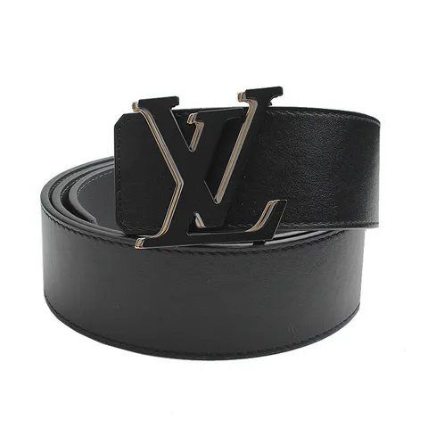 [중고] 루이비통 옵틱 블랙 레더 남성 벨트 9538 +할인쿠폰