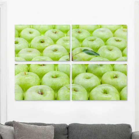 아트박스/꾸밈 ts077-아크릴액자_이슬머금은풋사과(초대형)