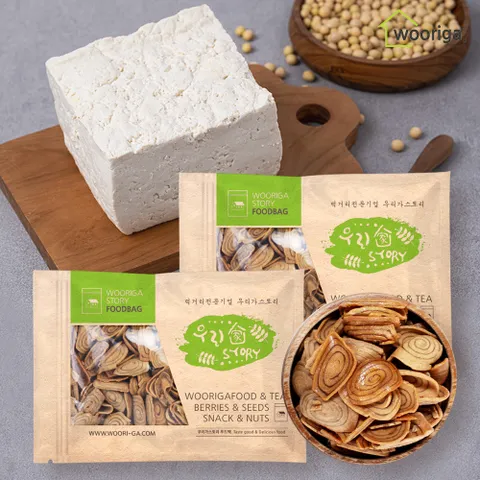 [우리가스토리] 고구마형 두부과자 600gx2봉 대용량과자 옛날과자