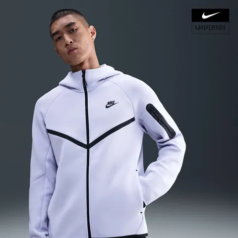 [현대백화점] [현대백화점 나이키 공식 판매처][나이키] 테크 풀집 윈드러너 후디 NIKE HV0950-030