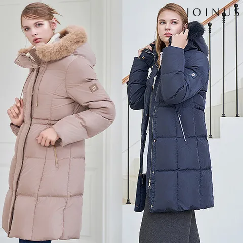 조이너스 퍼 트리밍 다운 코트 택1 J244B801A +할인쿠폰