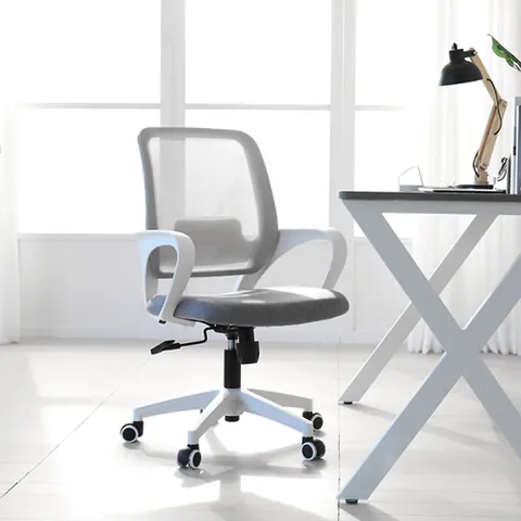 [깜짝][린백] LB11MW 사무용 학생용 컴퓨터 의자