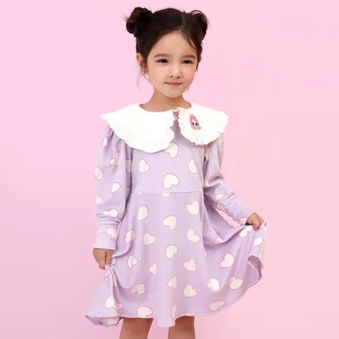 아트박스/프리미에팜 캐치 티니핑 오로라핑 빅카라 밍크스판 프릴원피스