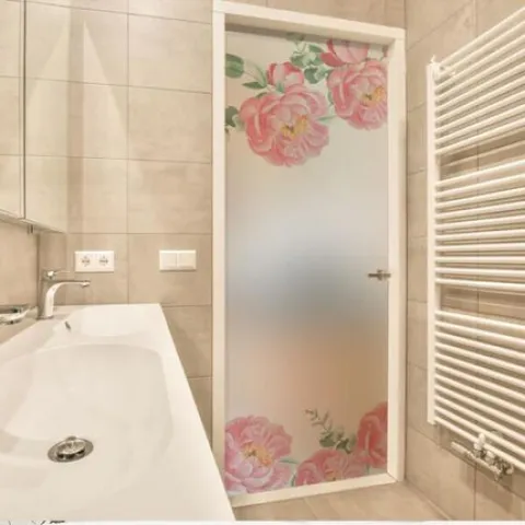 아트박스/꾸밈 gb894-모란꽃이피어있는곳_유리문시트지