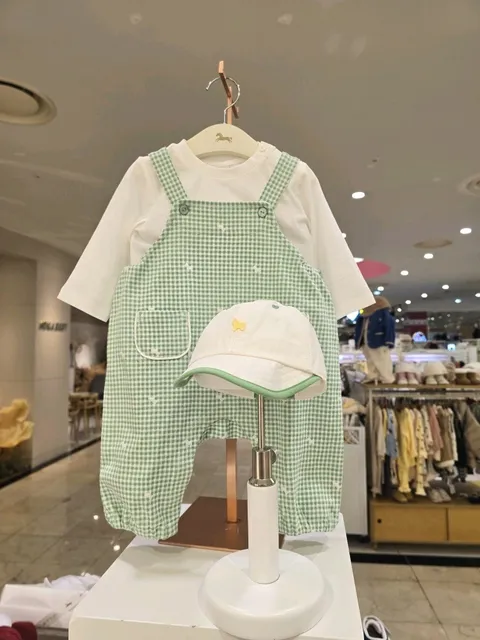 [현대백화점] 에뜨와(2026/SS) 휴고JP/SL상하복똘이모자세트 L/GREEN 07T12300A +할인쿠폰