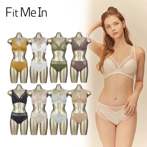 핏미인 라이크라 풀커버맥스 노와이어 여성속옷세트 16종 - 현대Hmall