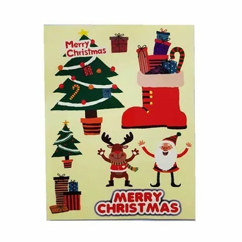 피오피스토리 산타선물스티커(5매)