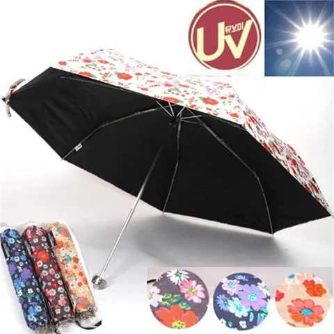 [하프클럽/니나스파리]UV99 _미치코런던 블랙코팅3단접이식양우산(9SS093)