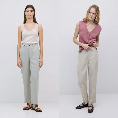 [예르세] [최초가169000] Straight Tencel Pants 2 Colors