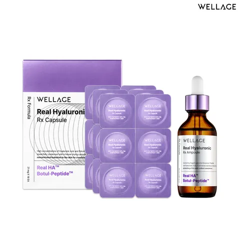 [★화제의 리프팅캡슐★][웰라쥬] 리얼 히알루로닉 알엑스 캡슐 앰플 체험구성