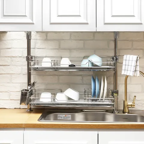 아이넥스 프리미엄 기둥식 싱크선반 800 +할인쿠폰