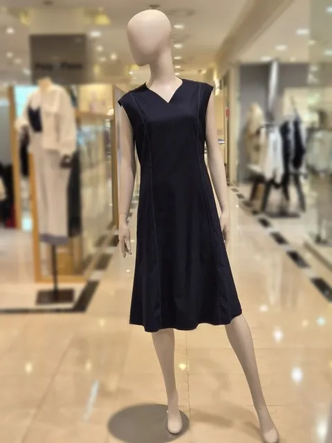 [현대백화점] 올리비아로렌 NEW. 브이넥 머메이드 원피스 (VOCOA4M5141)