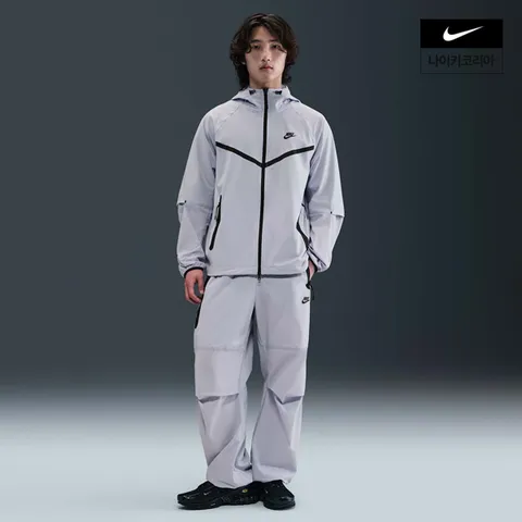 [현대백화점] [현대백화점 나이키 공식 판매처][나이키] 테크 우븐 오픈 헴 팬츠 NIKE HM7159-057(나이키 온라인 공식딜러)