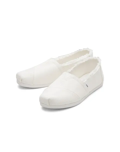 [탐스] [24SS] TOSO4E004WT 클리어런스알파가타 클라우드바운드 흰색 여성 슬립 +할인쿠폰