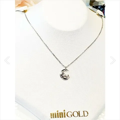 [현대백화점] 미니골드 14K DIA 세레네 목걸이 NEAM4025D