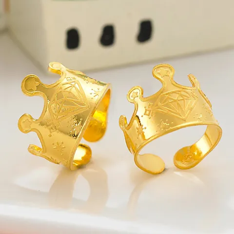 [한국표준금거래소] 99.9% 크라운 돌반지 1.875g