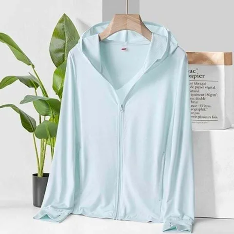 L 여성 후드집업 자외선차단 스카이 여름점퍼 썸머룩 +할인쿠폰