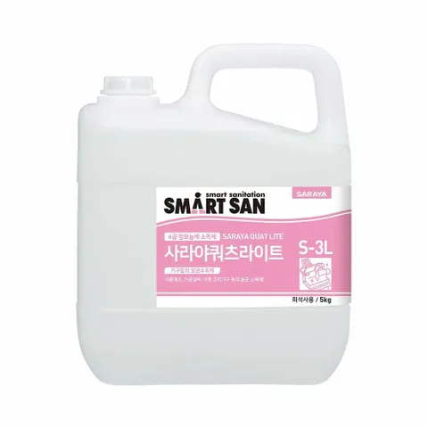 소독제(기구) 기구소독제 라이트 4급암모늄계 5kg (운임비별도) +할인쿠폰