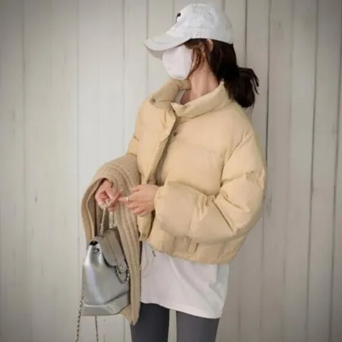 아트박스/신상오픈런 여성용 포근한 겨울 숏패딩 데일리 아우터 +할인쿠폰