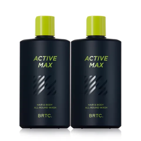 BRTC 액티브 맥스 헤어 앤 바디 올라운드 워시 200ml 2개