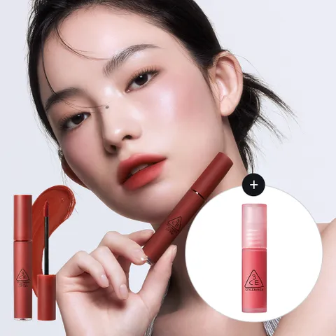 3CE 벨벳 립 틴트+미니 틴트(랜덤) +할인쿠폰