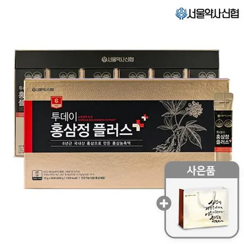 6년근 투데이 홍삼정 플러스 스틱 60포
