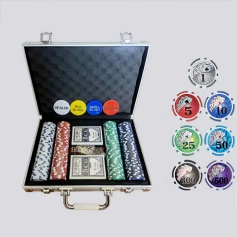 카지노칩세트200P 간단한 홀덤테이블 +할인쿠폰