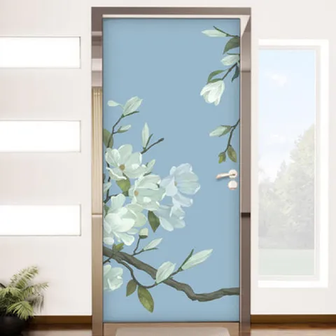 아트박스/꾸밈 pc981-봄날의플라워(목련)_현관문시트지