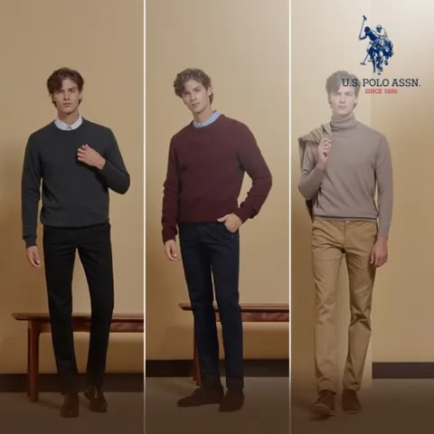 [USPA] 최초가 129,000원 남성 화이트라벨 코튼팬츠 +할인쿠폰