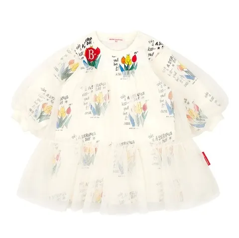 [현대백화점] 베베드피노 BP51OD265 올 오버 튤립 베이비 튜튜 드레스