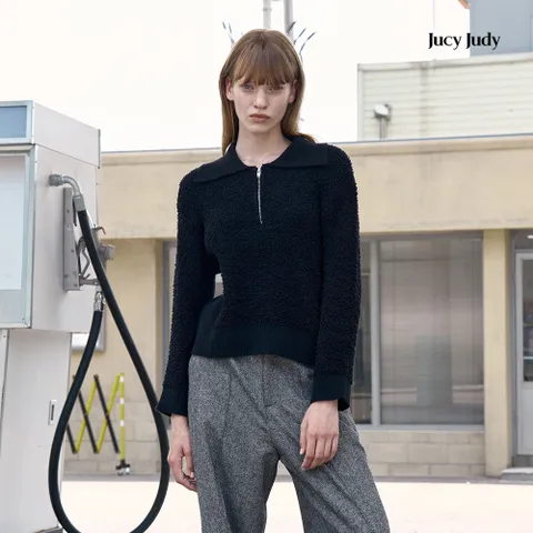 [쥬시쥬디] 하프집업니트풀오버 JYKT72WB +할인쿠폰