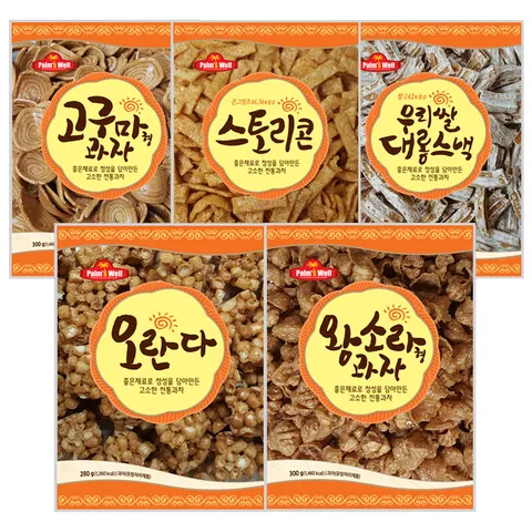 옛날과자 소라과자 스토리콘 오란다 고구마 스낵 소용량4봉/대용량1봉 택