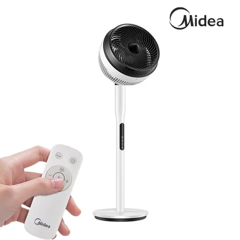 미디어 선풍기 에어 써큘레이터 MCF-90W / 아기 리모컨 바람 서큘레이터 저소음 스탠드 가정용 추천